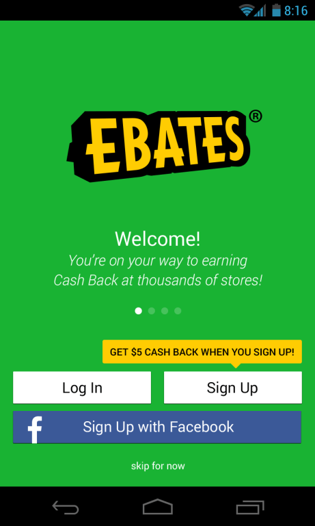 Ebates App Logo - Ebates Android App