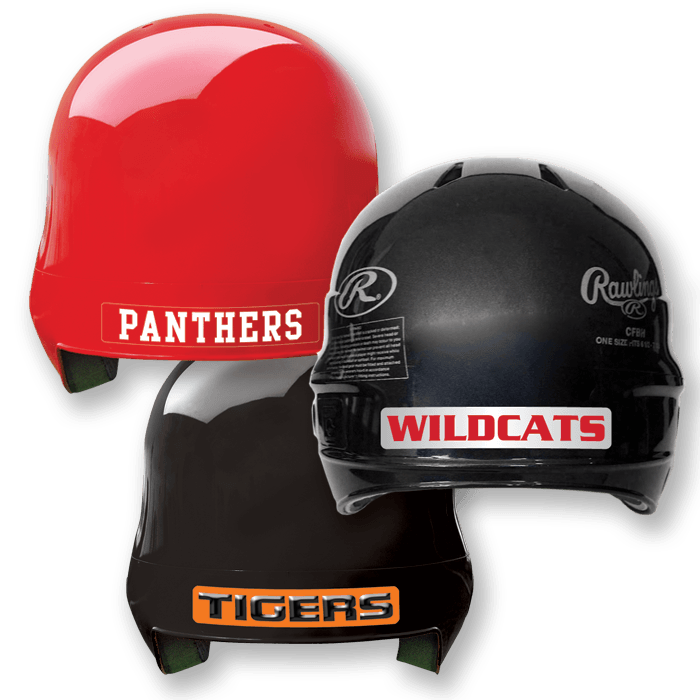 Softball Helmet Logo - Softball Helmet Decals | Pro-Tuff Decals