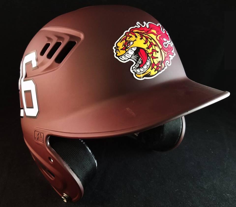 Softball Helmet Logo - Batting Helmet Decals. The Original Baseball & Softball Stickers