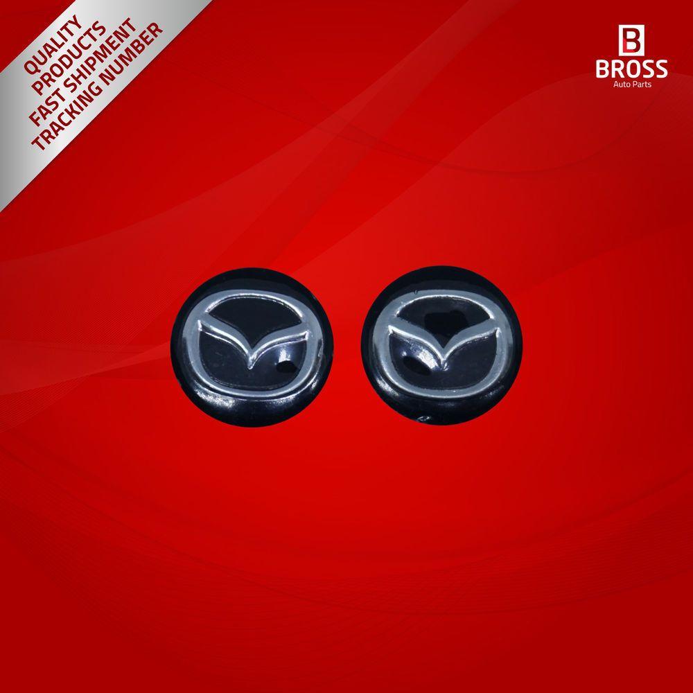 Car Key Logo - Pieces Car Key Logo Auto Emblems 14 mm for Mazda 793198099344