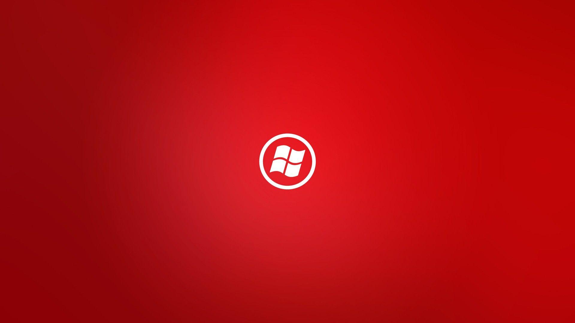 Simple Window 8 Logo - red, Windows simple background, Microsoft Metro wallpaper