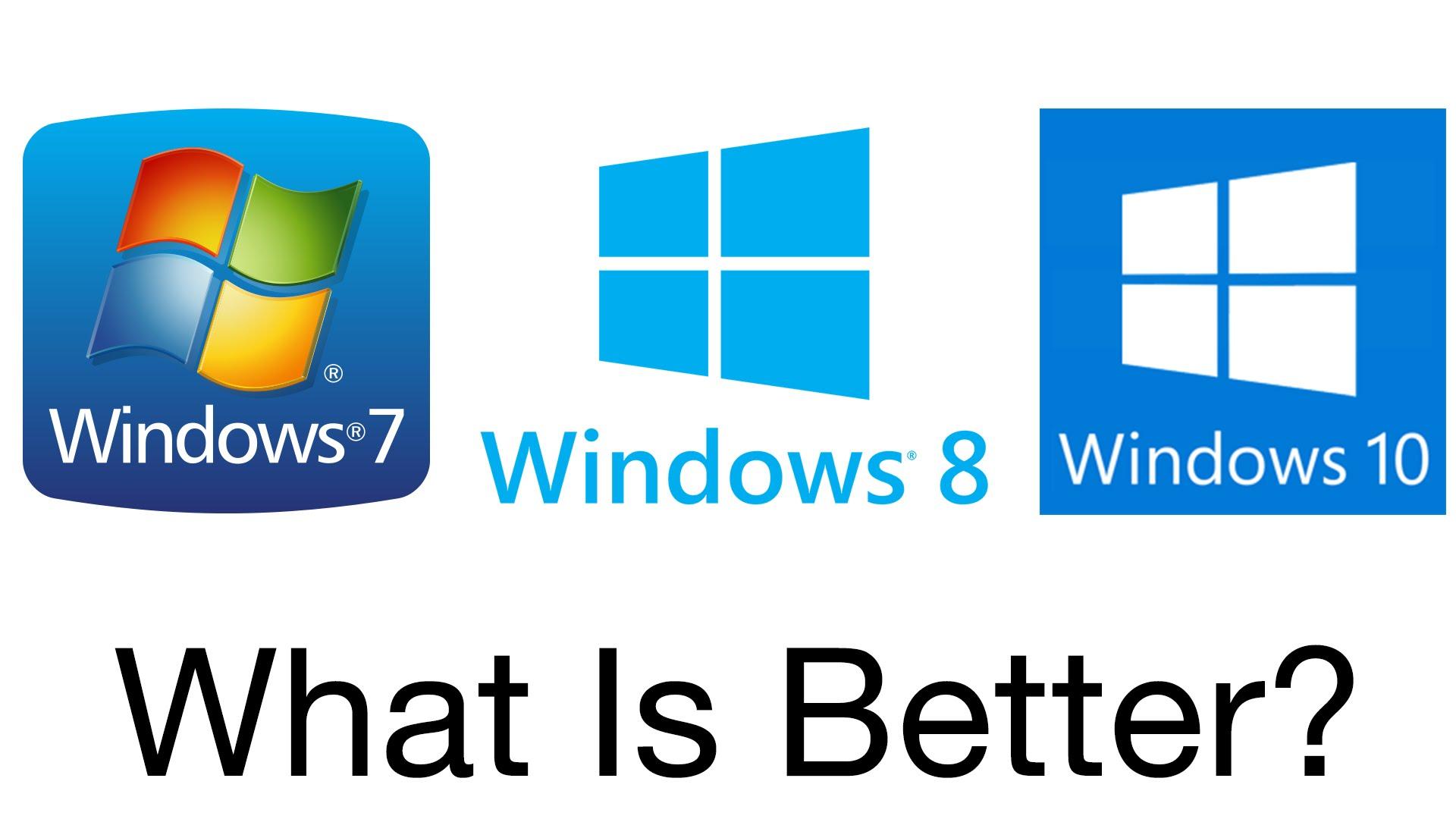 Simple Window 8 Logo - Know the Difference Between Windows 7, Windows 8 and Windows 10 ...