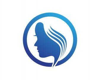 Lady in a Circle Logo - Hair Salon Vectors, Photo and PSD files