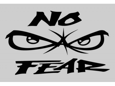 The No Fear Logo - No Fear logo #2 | Eshop Stickers