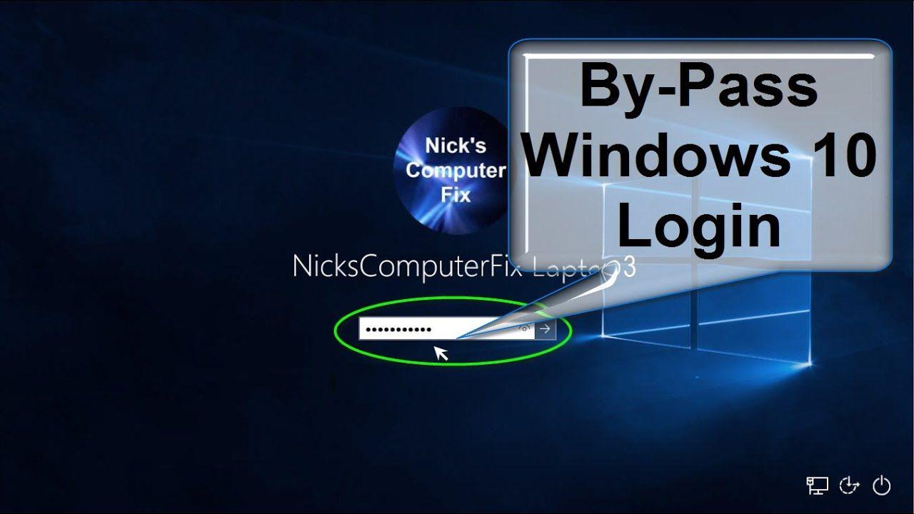 Simple Window 8 Logo - How to disable Windows 10 Login password & Lock Screen