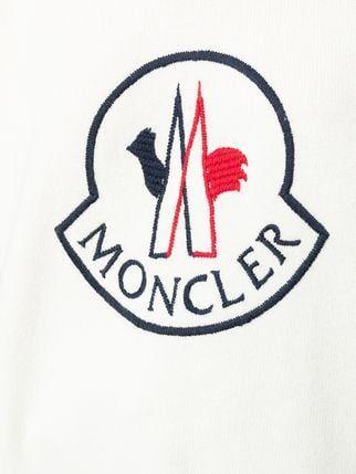 Moncler Logo - Moncler logo embroidered sweater $700 - Buy AW18 Online - Fast ...