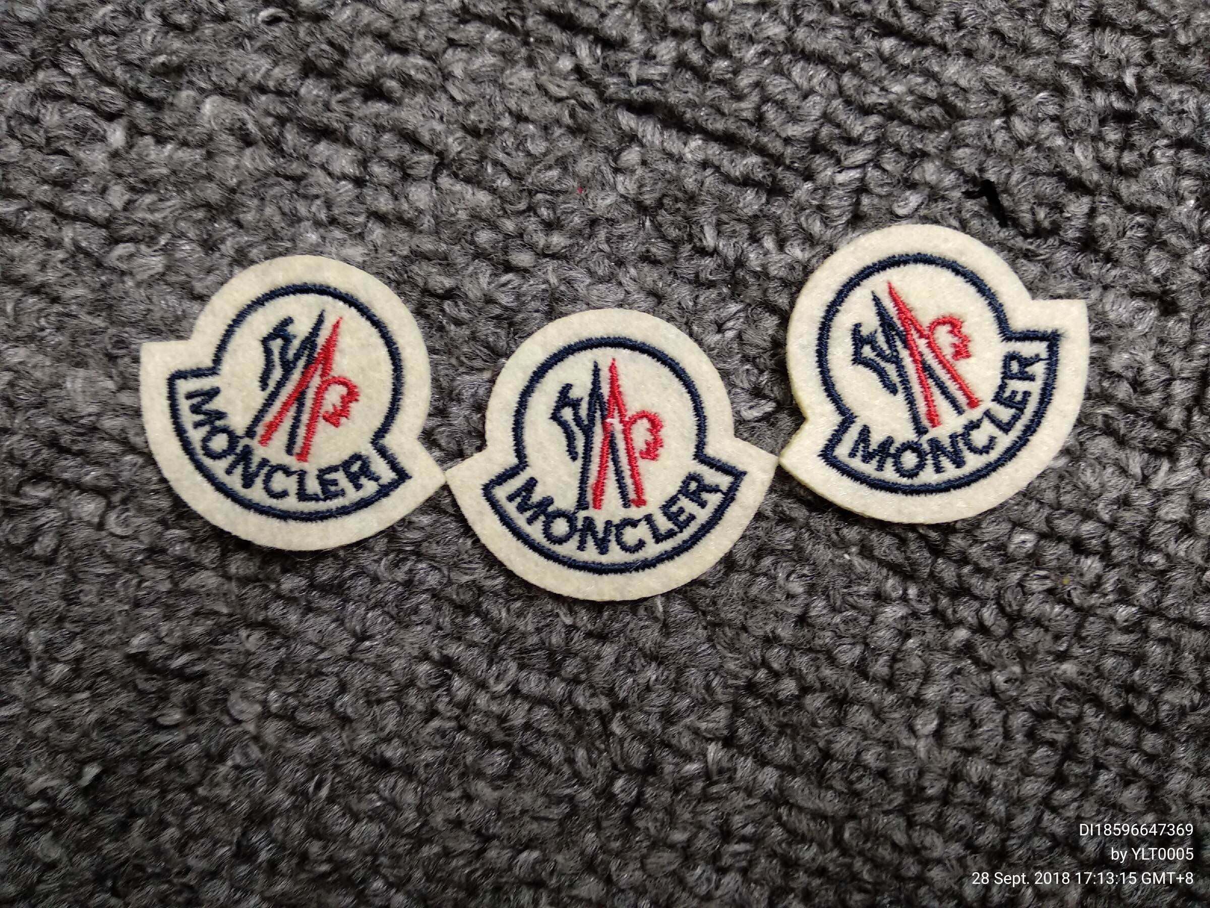 moncler badge for sale