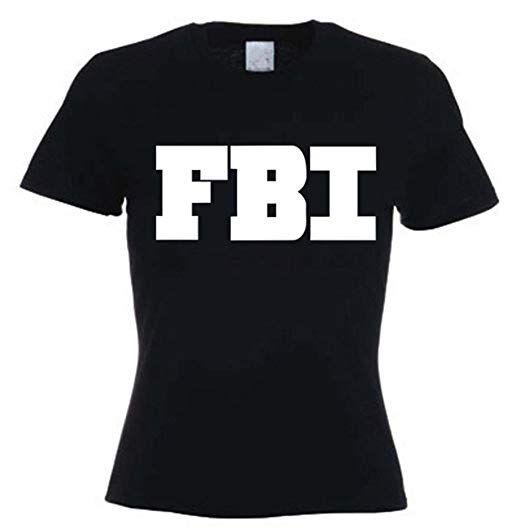 Tribal Clothing Logo - Amazon.com: Tribal T-Shirts Women's FBI Logo Fancy Dress T-Shirt ...