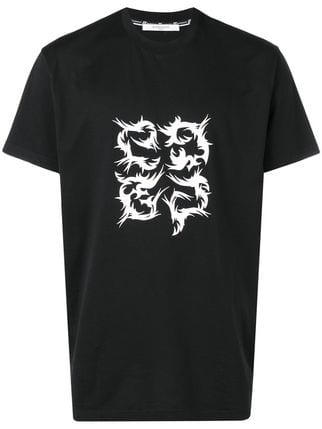 Tribal Clothing Logo - Givenchy tribal logo t-shirt $344 - Buy SS19 Online - Fast Global ...