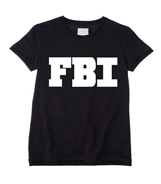 Tribal Clothing Logo - Tribal T Shirt Big Boys' FBI Logo Fancy Dress T Shirt 9