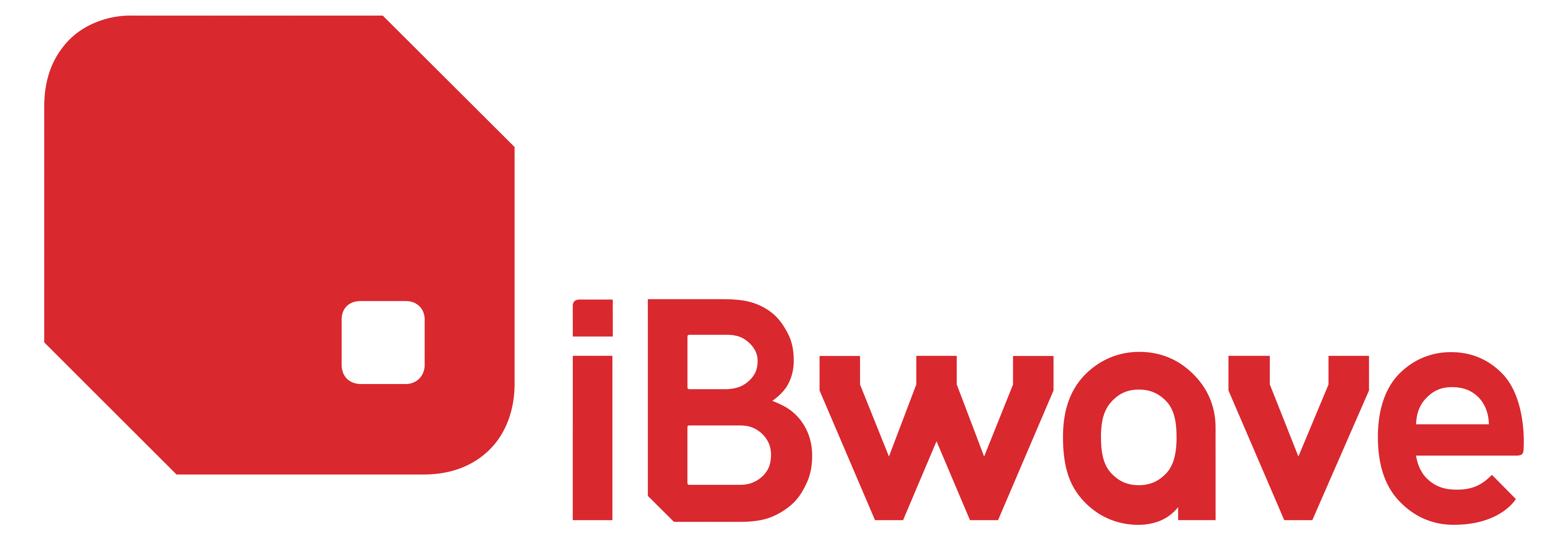 Red Wi Logo - Logo IBwave RGB Red. Wi Fi NOW USA