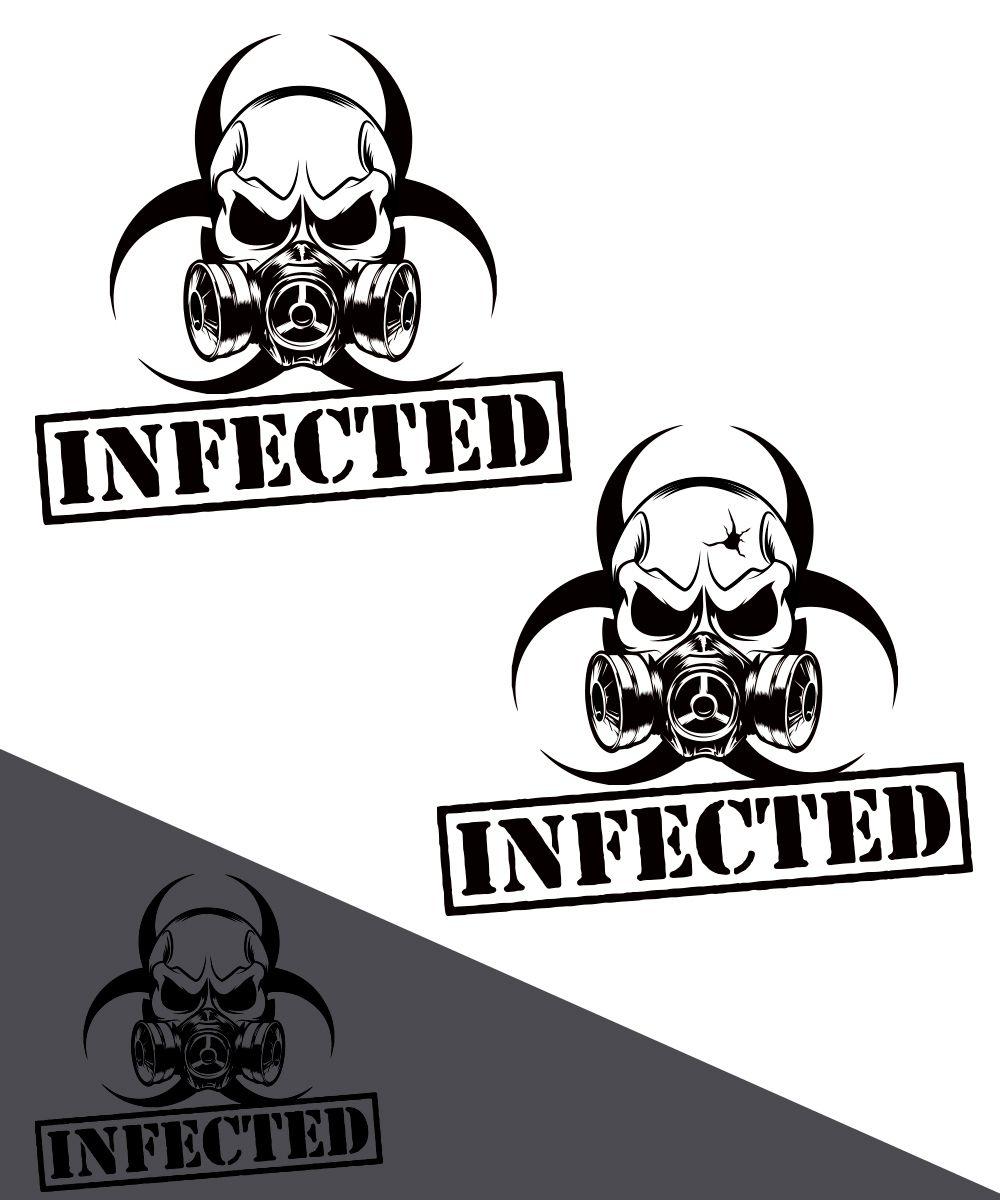 U Want Watch Company Logo - Bold, Masculine, It Company Logo Design for 'INFECTED' in stamped ...