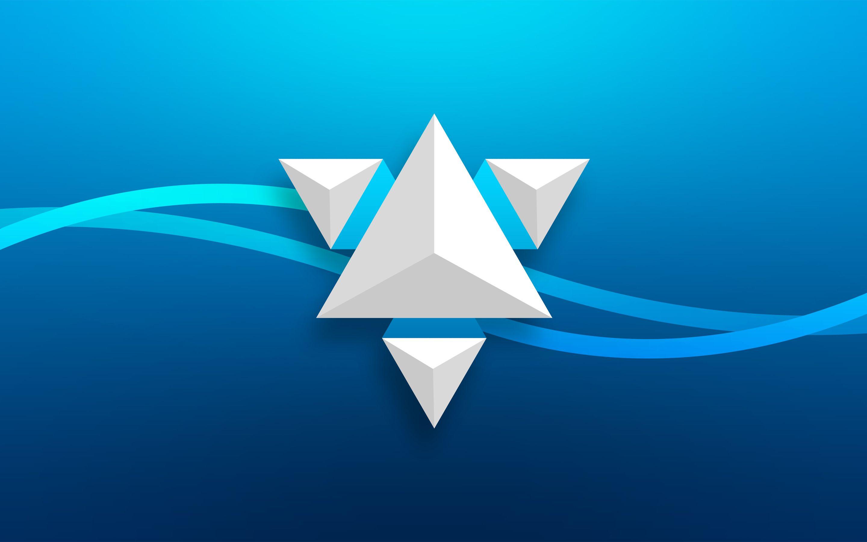 Cool Triangle Logo - Abstract 3D Triangle Abstract Wallpaper and Free