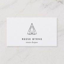 Cool Triangle Logo - Triangle Logos Business Cards | Zazzle