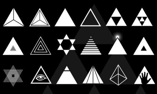 Cool Triangle Logo - A Designer's Collection Of Free Triangle Brushes For Photohop