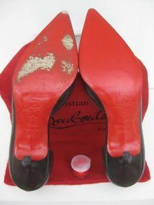 Christian Louboutin Red Bottom Logo - RED SOLE SCUFF PAINT CHRISTIAN LOUBOUTIN RED BOTTOM SHOES 1991- 2007 ...