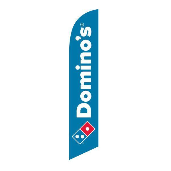 Domino's Logo - New dominos logo Archives Feather Banner Flags