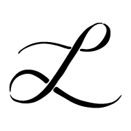 Cursive L Logo - Delicious Drop Caps. Lettering, Letter l