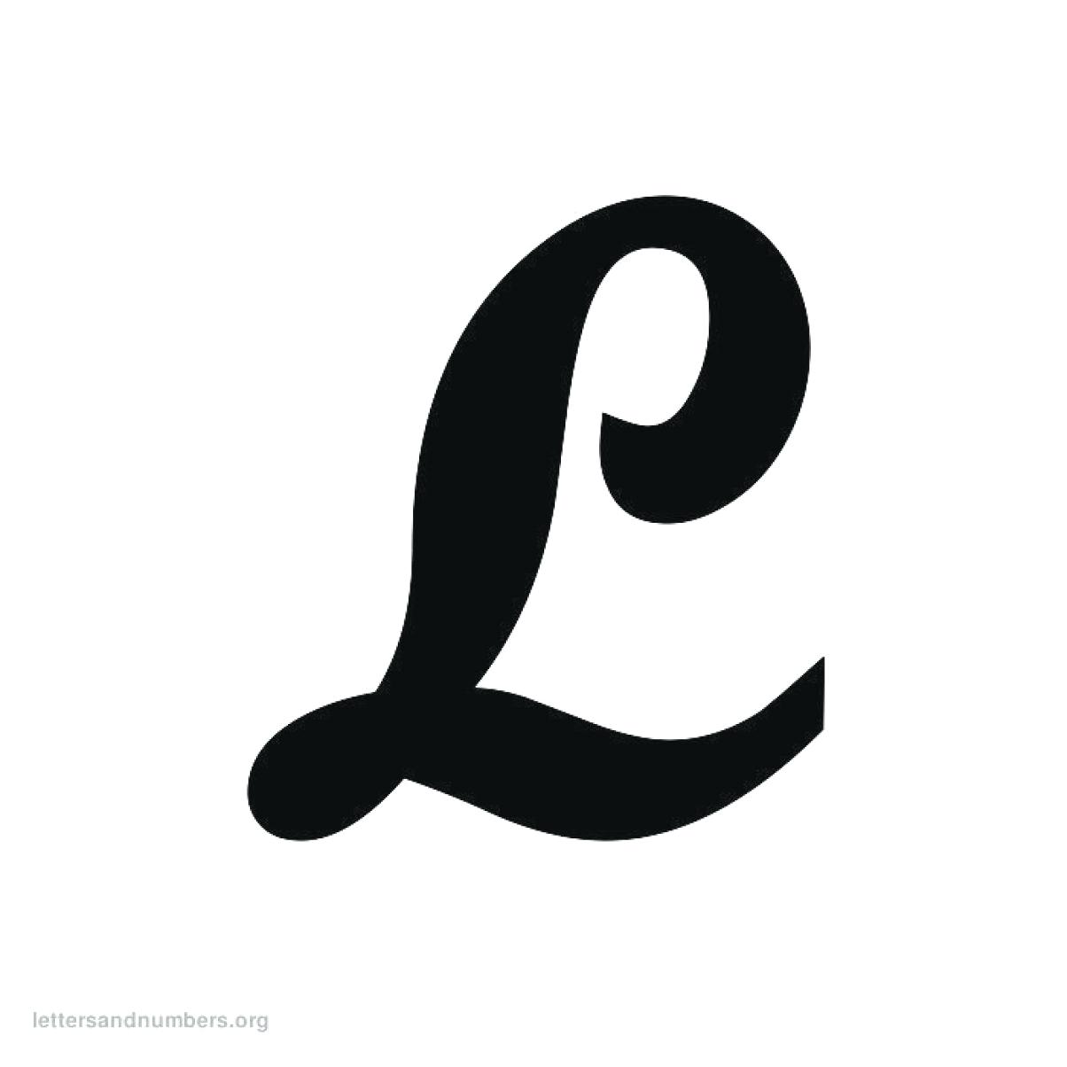 Cursive L Logo - LogoDix