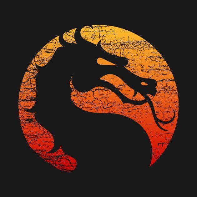 Mortal Kombat Logo - mortal kombat logo distressed mortal kombat logo mortal kombat t
