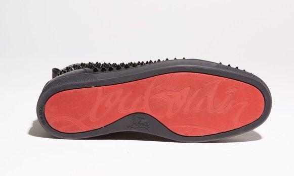Christian Louboutin Red Bottom Logo - How To Spot Real Men's Louboutin Sneakers