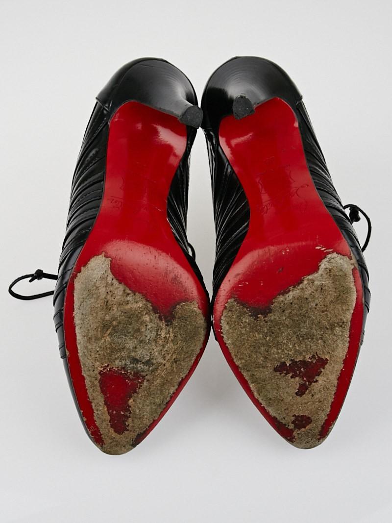 Christian Louboutin Red Bottom Logo - Replace Red Bottom Shoe Soles | Bymar Shoe Repair