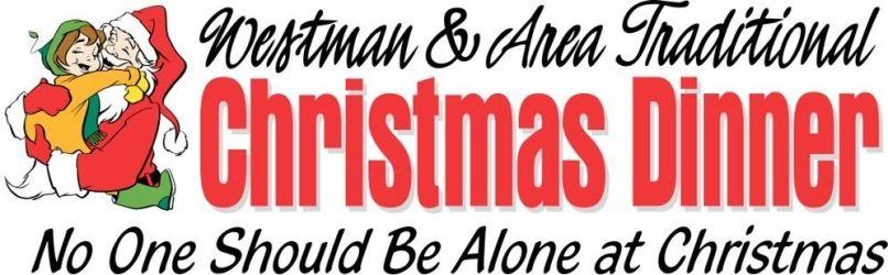 Christmas Dinner Logo - No one should be alone at Christmas. Westman Traditional Christmas