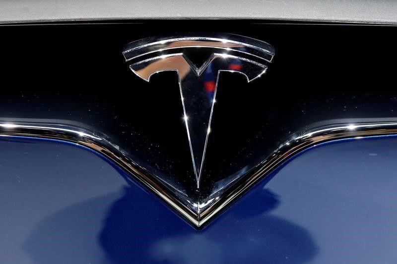 2017 Tesla Logo - Tesla plunges another 5 percent on fears of Model 3 delays