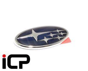 Subaru Impreza Logo - Genuine Blue Front 'Stars' Grille Badge Fits: Subaru Impreza 05-07 ...