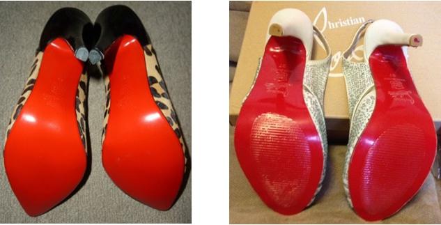 Christian Louboutin Red Bottom Logo - How To Spot Fake Christian Louboutin Shoes - Inside The Closet
