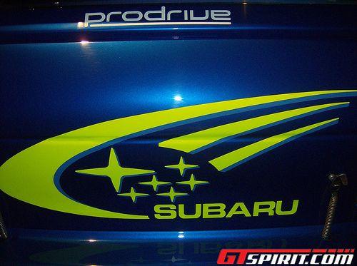 Subaru Impreza Logo - Richard Burns's Subaru Impreza Logo