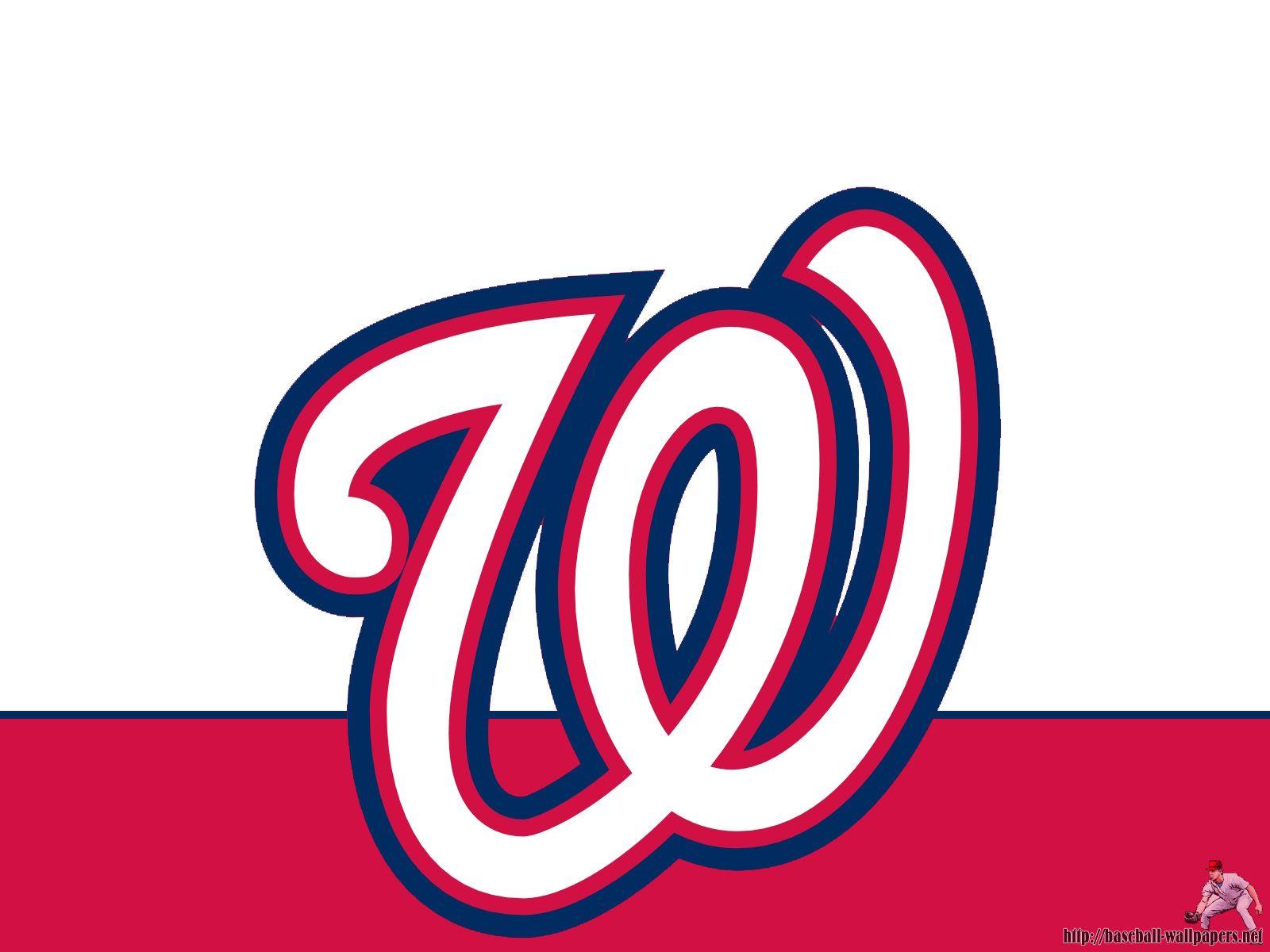 Baseball w Logo - washington nationals logo wallpaper