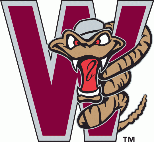Baseball w Logo - Wisconsin Timber Rattlers Alternate Logo - Midwest League (MWL ...