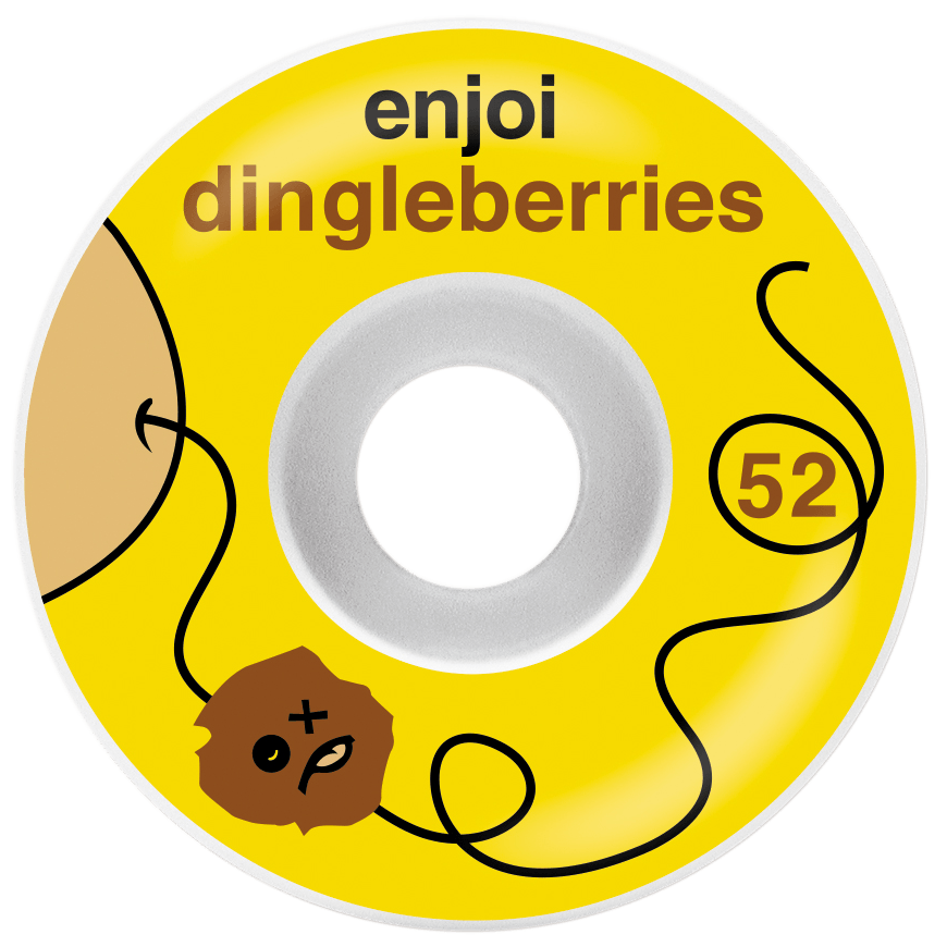 Enjoi Primary Circle Logo - enjoi skateboarding. dingleberries <br/> wheel