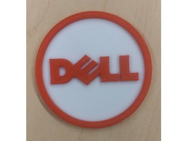 Red Dell Logo - Dell Logo by AlexLeger - Thingiverse