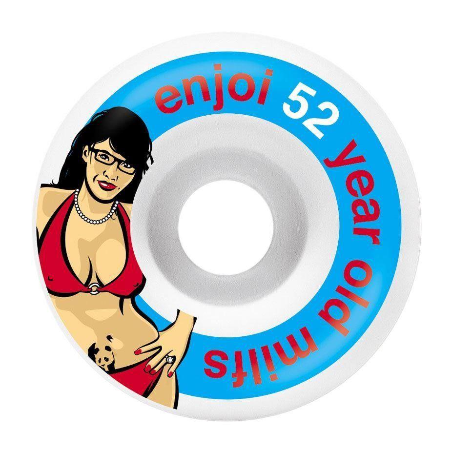 Enjoi Primary Circle Logo - Enjoi 52 Year Old Milfs Skateboard Wheels.co.uk