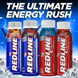 Redline Energy Logo - Redline Energy Drink fl oz Servings Bottle. Clearance