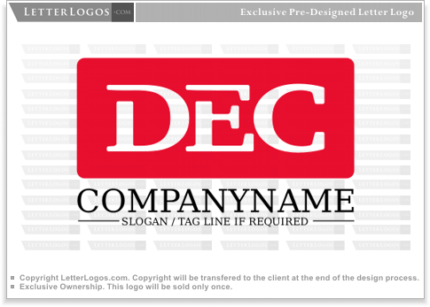 Dec Logo - LetterLogos.com - Letter DEC Logo ( d-logo-36 )