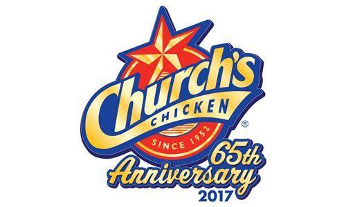 Church's with Restaurant Logo - Newest Church's Chicken Restaurant Opens in Ontario, Canada