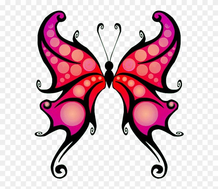 Black and Red Butterfly Logo - Black Red Butterfly Clip Art Png - Zazzle Schöner Roter ...