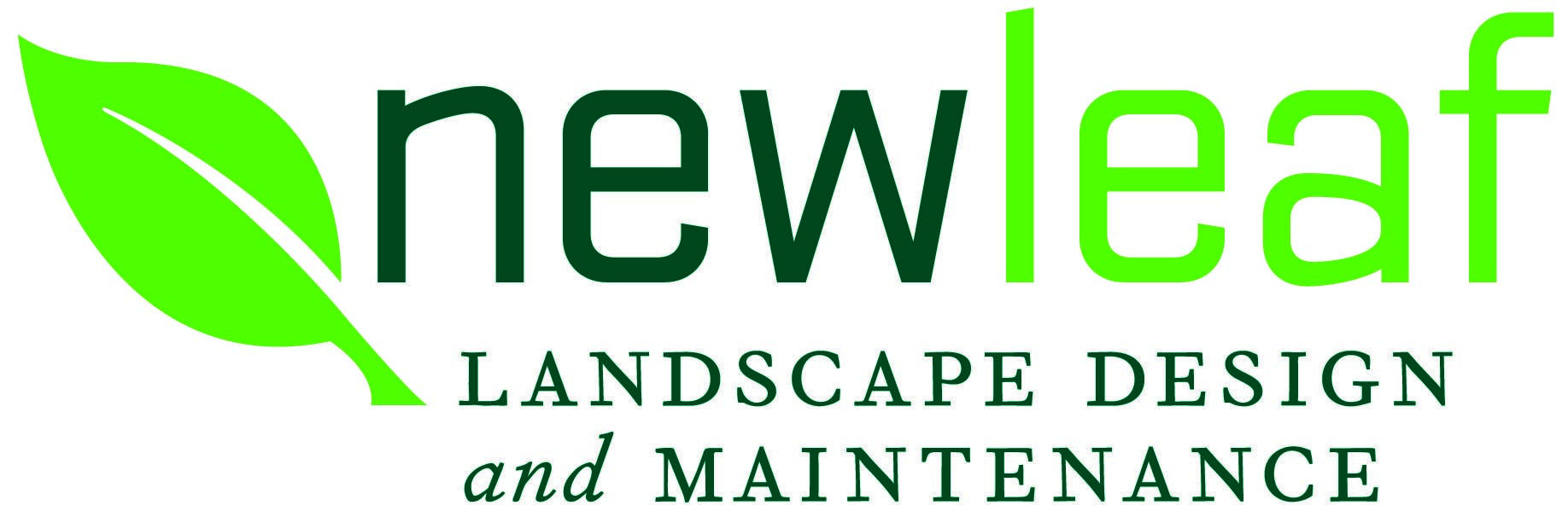 New Leaf Logo - New Leaf Landscape Design and Maintenance: Idaho Falls Landscaping