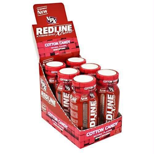 Redline Energy Logo - Vpx Redline Xtreme Shot Cotton Candy - Family Health Market