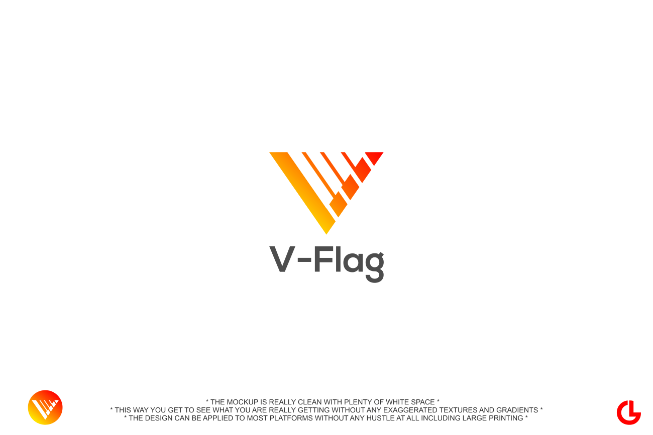 Bold V Logo - Bold, Serious, It Company Logo Design For V Flag Or V Flag By L.G