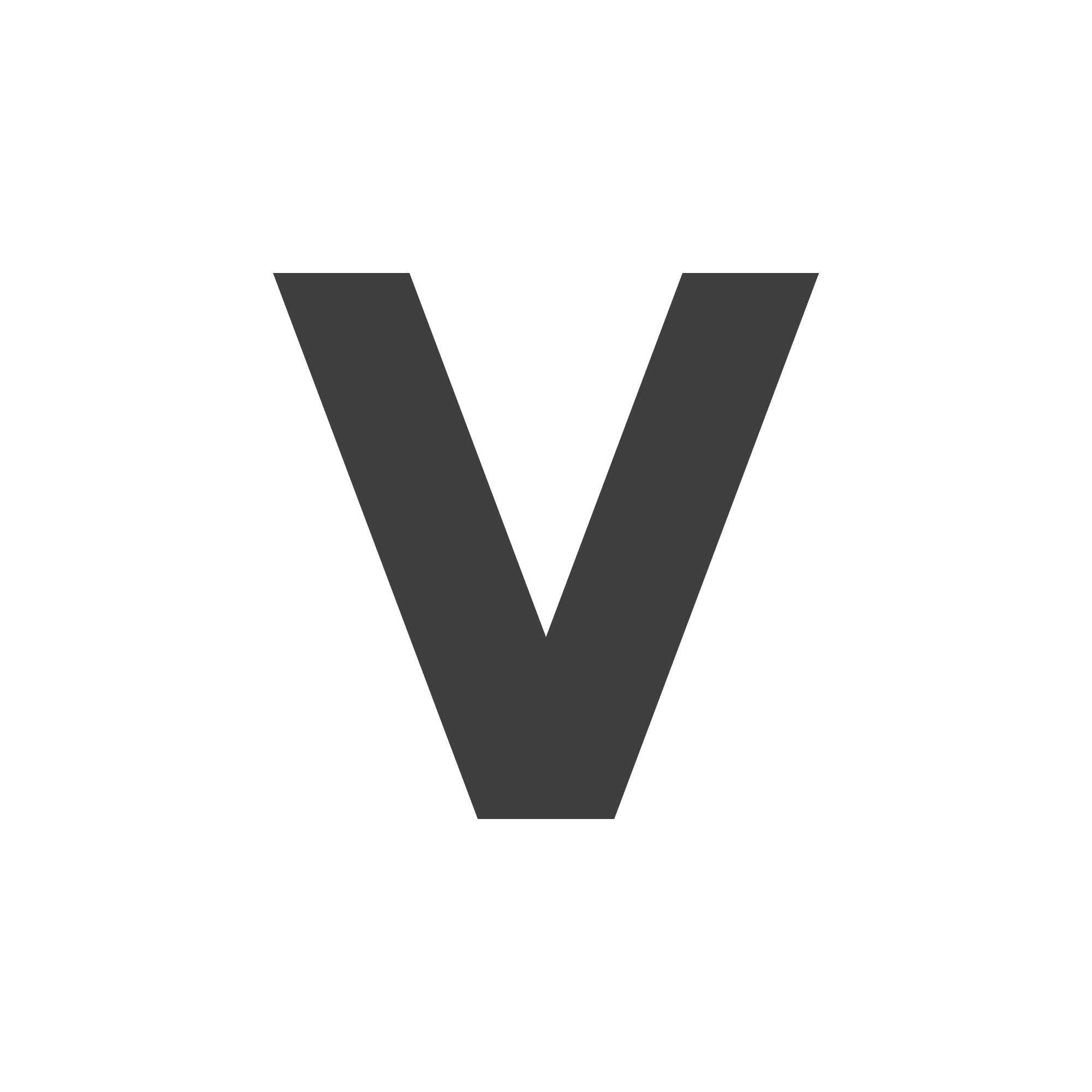 Bold V Logo - File:VisualEditor - Icon - Bold V.svg - Wikimedia Commons