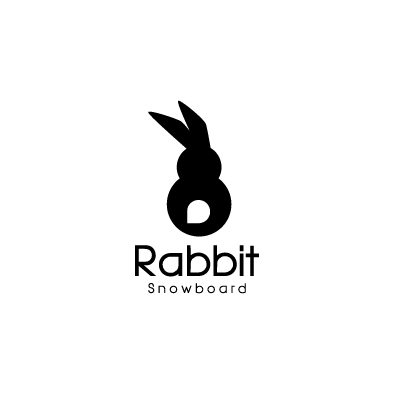 Rabbit Brand Logo - rabbit snowboard logo animal black | bunneh | Animal logo, Logo ...