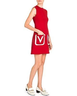 Bold V Logo - Sweet Valentines Day Savings on Valentino Women's V Logo Pocket Wool ...