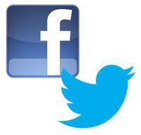 Facebook Twitter Logo - For Social Media Viewing, Twitter Is Live TV; Facebook Is DVR ...