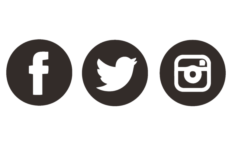 Facebook Twitter Instagram Logo - FACEBOOK, TWITTER, INSTAGRAM LOGO - DU Agency