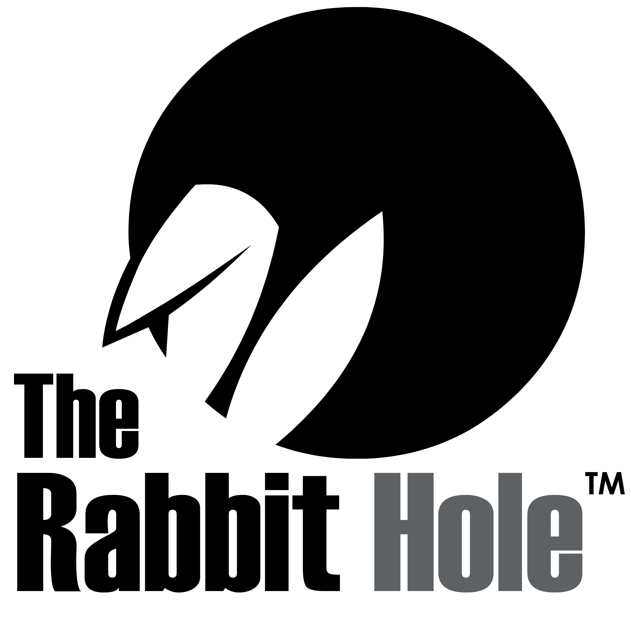 Rabbit Brand Logo - 00AG9603 the Rabbit Hole. Micro Greens. Logo