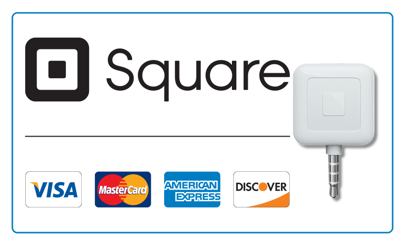 Square Reader Logo - Credit Card Payments